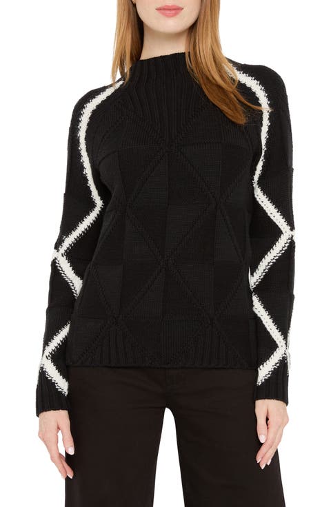 Dashing Diamonds Sweater (Petite)