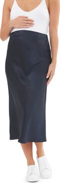 Ripe Maternity Lexie Satin Skirt
