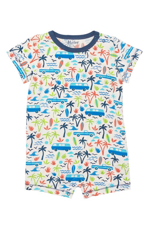 Hatley Beach Party Romper In Cami Lace