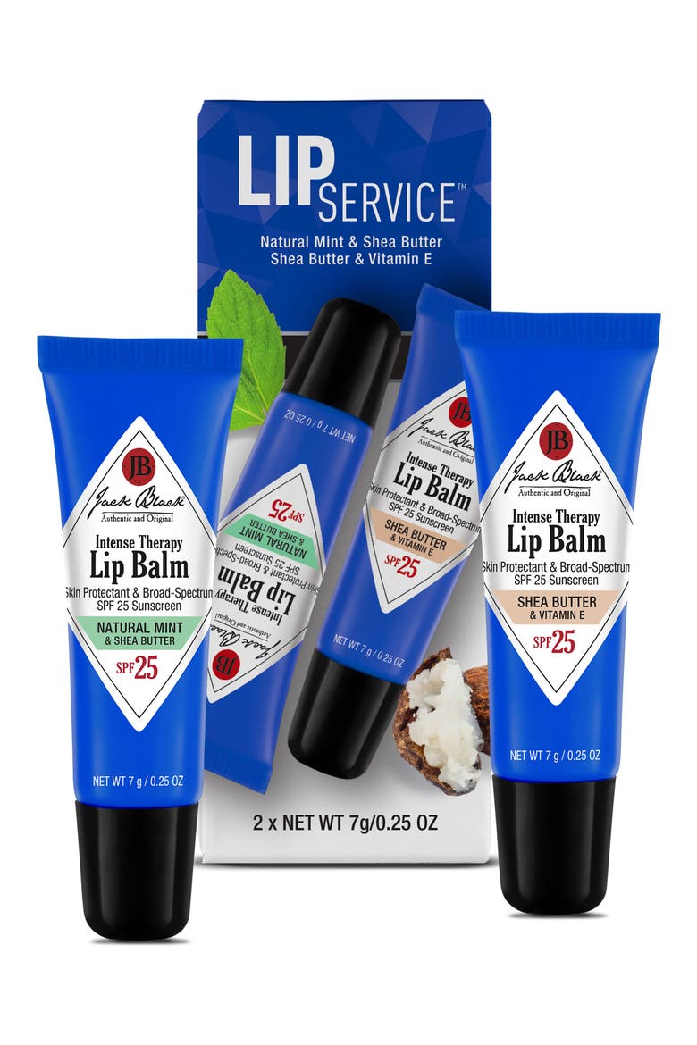 Lip Service Intense Therapy Lip Balm SPF 25 Set $20 Value, Main, color, NO COLOR