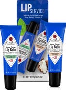 Jack Black Lip Service Intense Therapy Lip Balm SPF 25 Set $20 Value