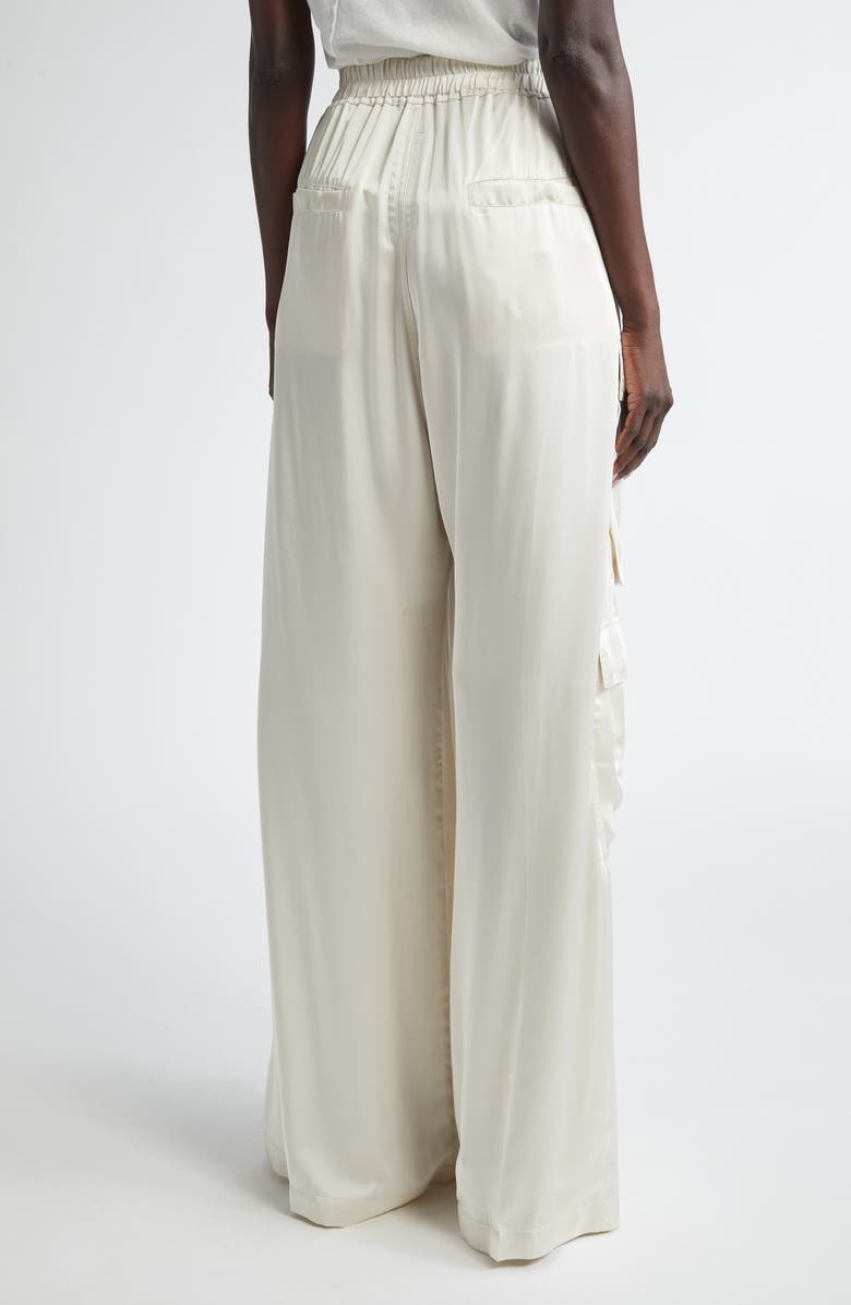 Rick Owens Cargobelas Charmeuse Cargo Pants, Alternate, color, 