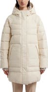 Hunter Water Repellent Faux Down Puffer Coat