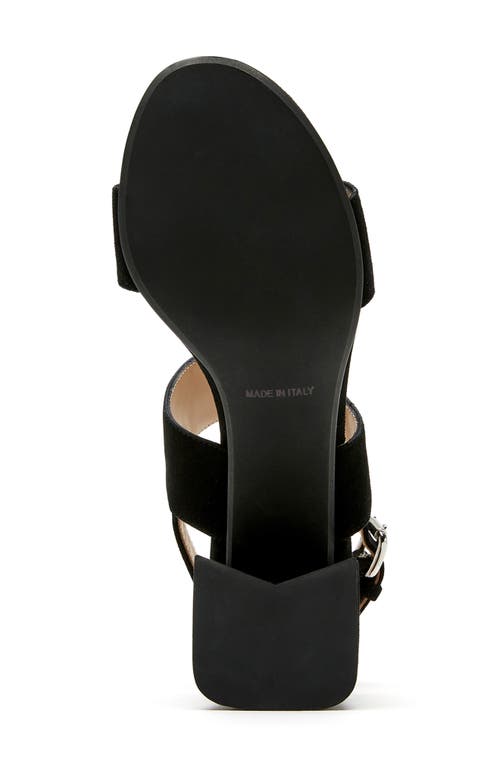 Shop La Canadienne Flemming Sandal In Black Suede