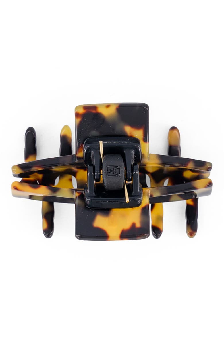 Alexandre de Paris Sebastopol Acetate Hair Clip, Alternate, color, Tortoiseshell
