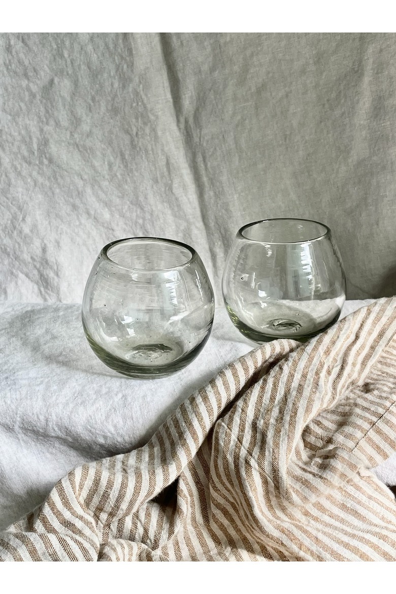 Ronde Blown Glass - Set of 2, Alternate, color, Clear