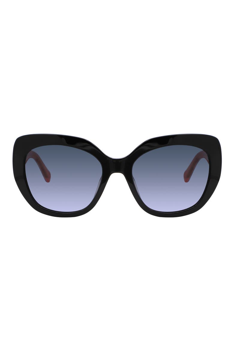 winslet 55mm gradient cat eye sunglasses, Main, color, 03H2-9O