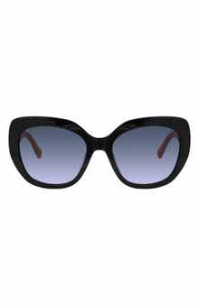 Kate Spade winslet 55mm gradient cat eye sunglasses