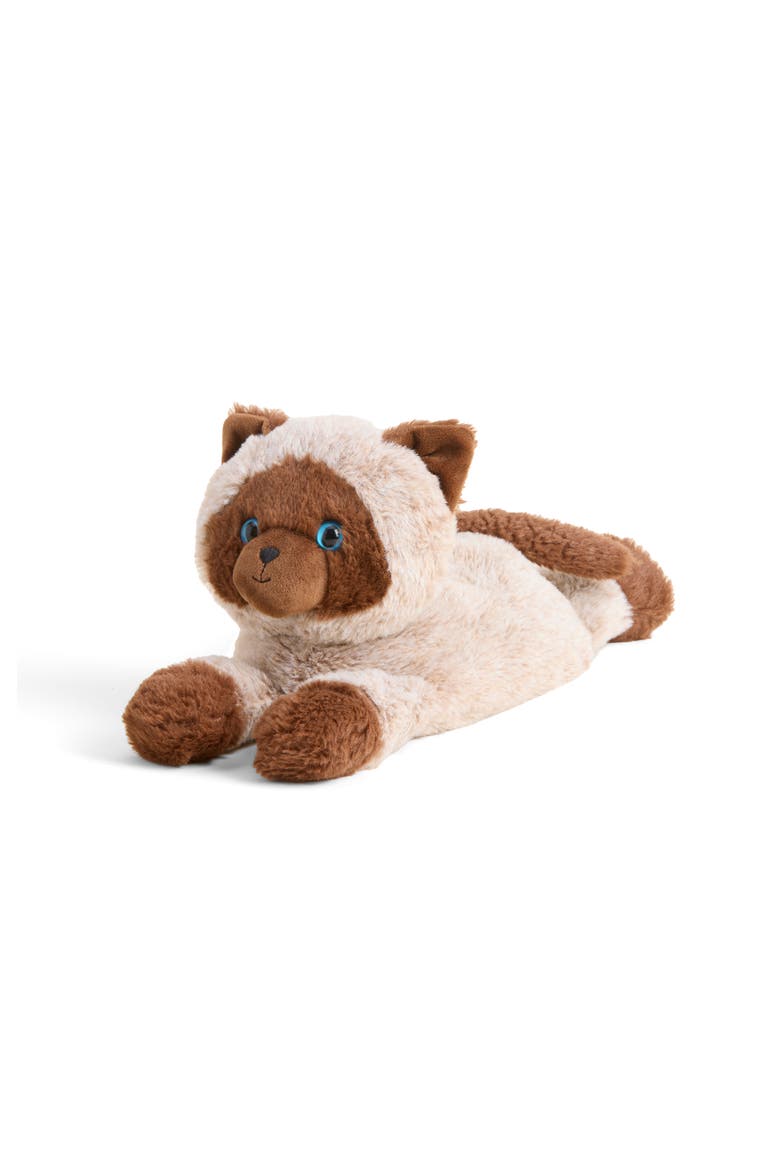 Siamese Cat Plush Toy, Main, color, Brown