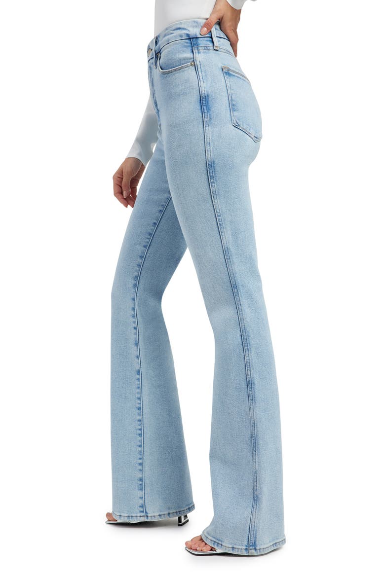 Good Curve High Waist Bootcut Jeans, Alternate, color, INDIGO436