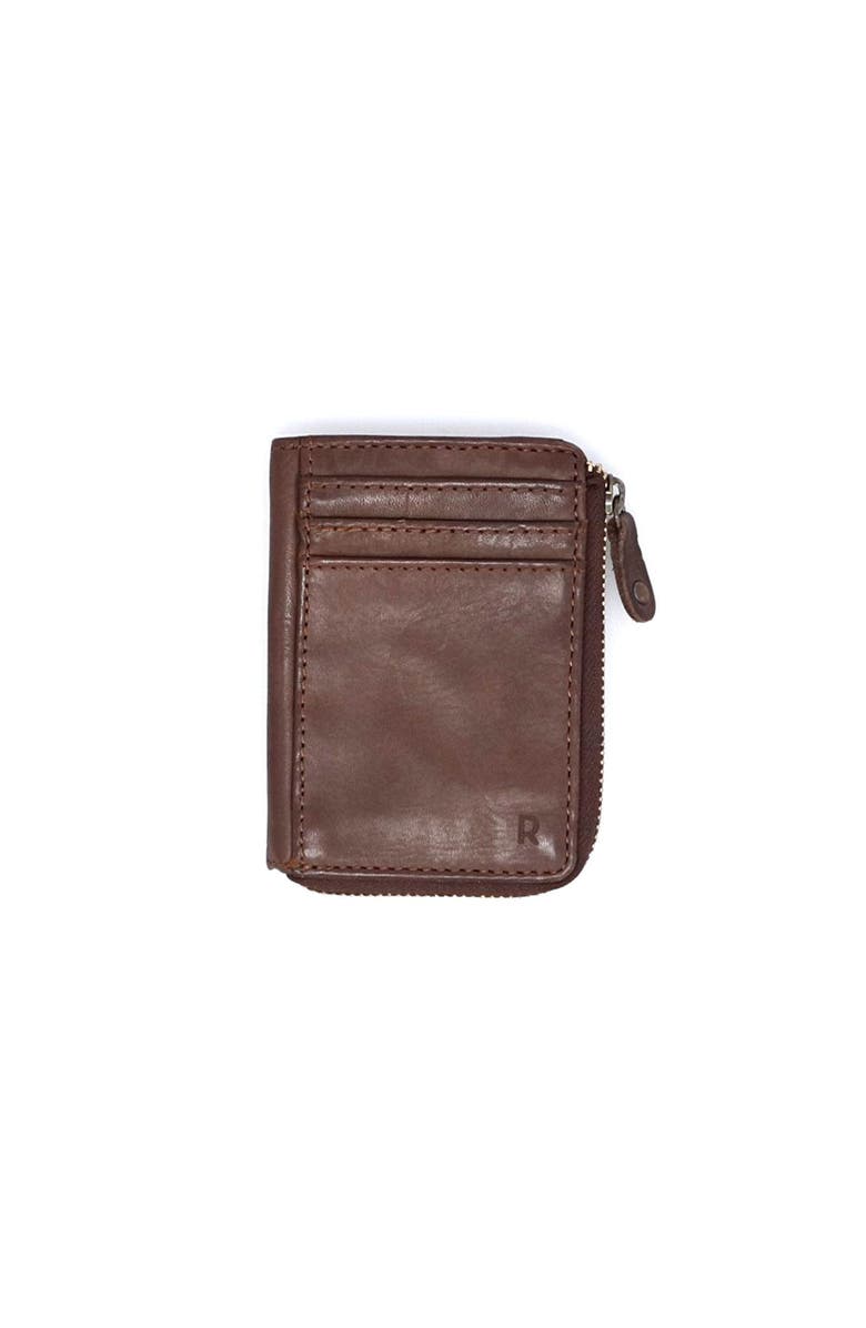 ROAN Ava Wallet, Main, color, Dark Brown Dip Dye