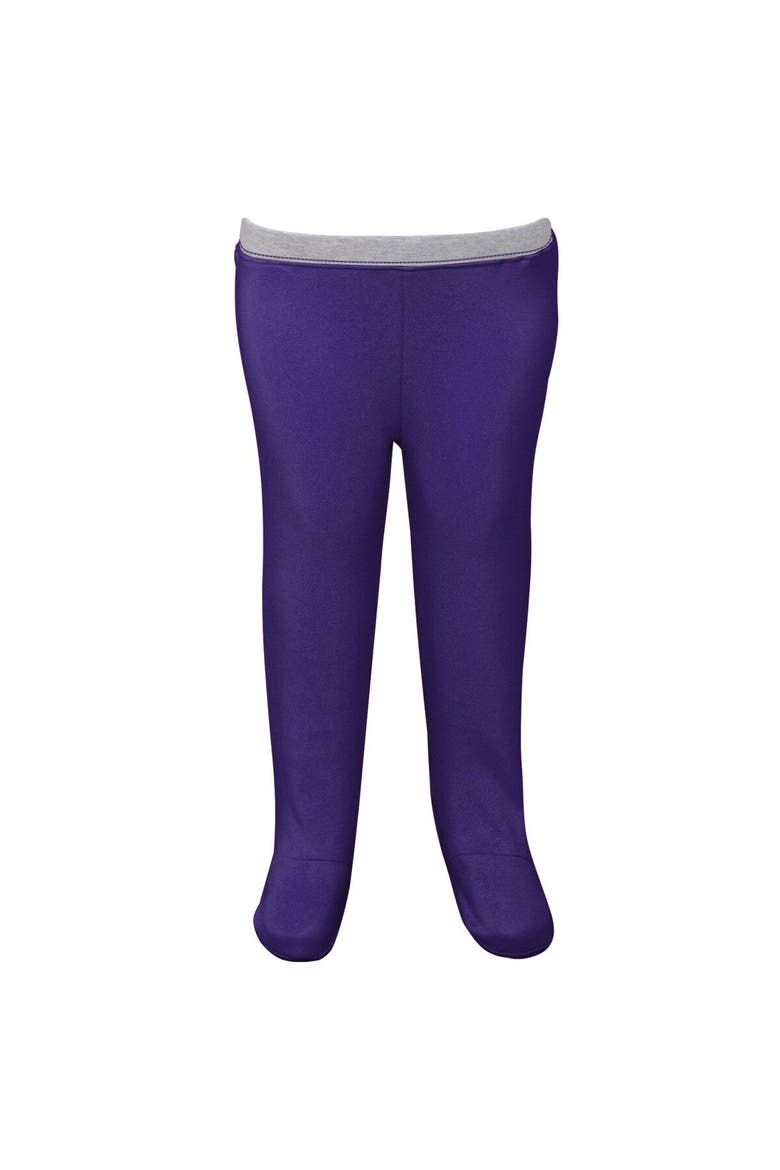 Newborn & Infant Purple/White LSU Tigers Dream Team Raglan Long Sleeve Bodysuit Hat & Pants Set, Alternate, color, Purple