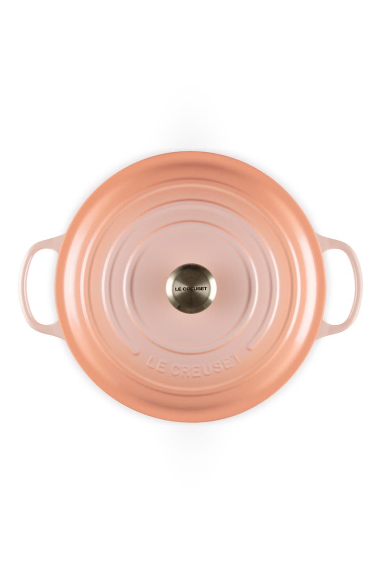 Signature 6 3/4-Quart Round Wide French/Dutch Oven, Alternate, color, PECHE