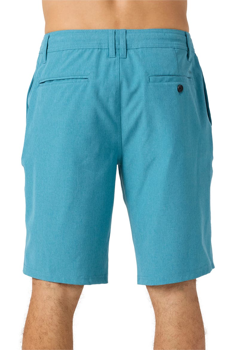 Reserve Water Resistant Hybrid Shorts, Alternate, color, HEATHER STORMY