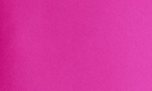 Badgley Mischka Collection One-shoulder Mikado Gown In Hot Fuchsia
