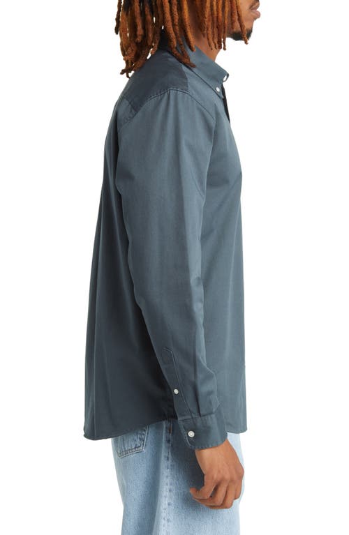 Carhartt Work In Progress Madison Twill Sport Shirt In Blue