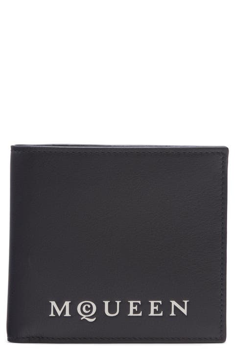 Logo Leather Bifold Wallet