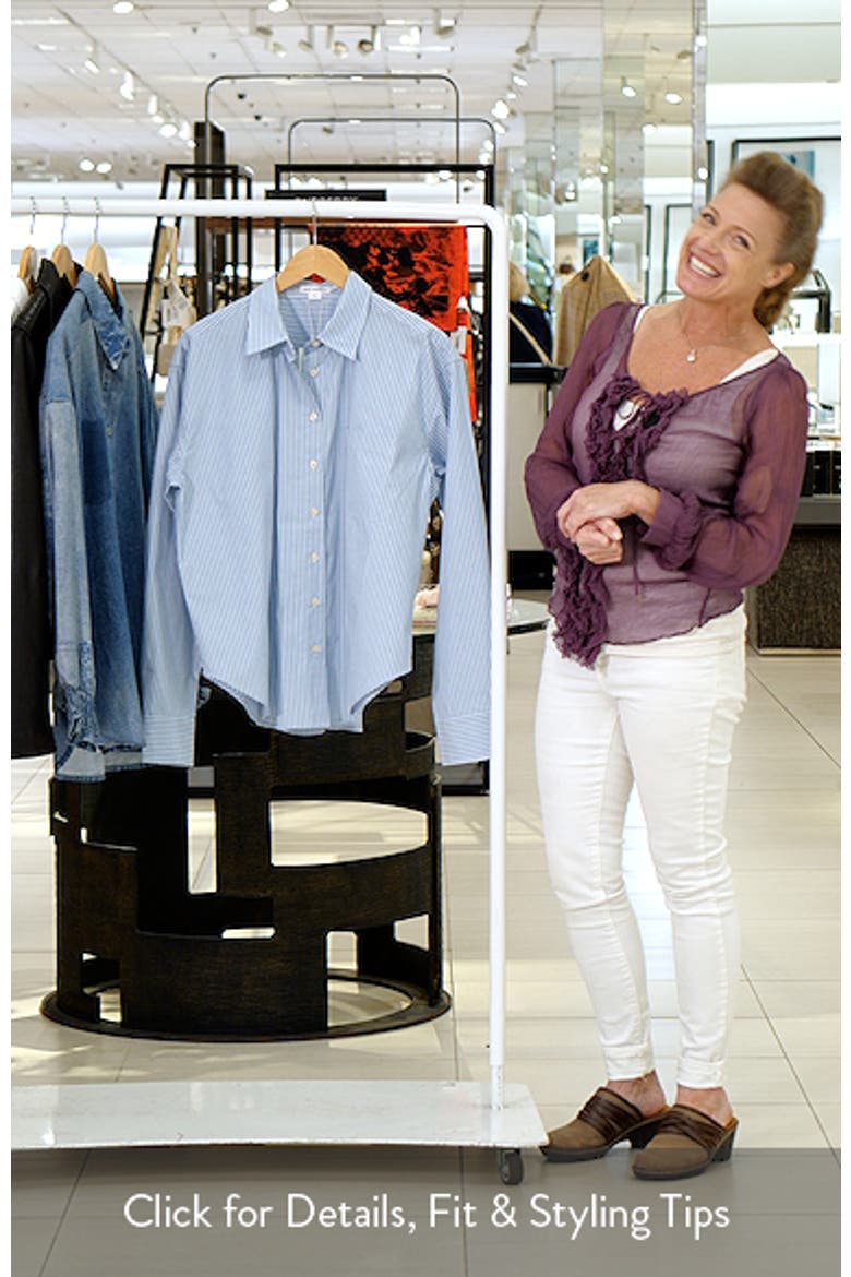 The Poplin Easy Striped Cotton Shirt video