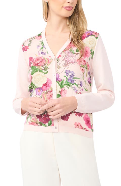 Lisa Mixed Media Cardigan