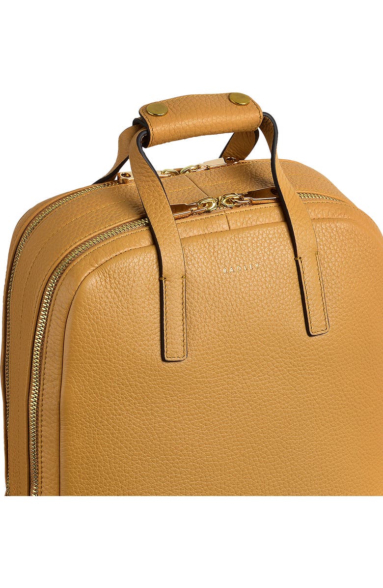 Radley Dukes Place Medium Zip Around Backpack, Alternate, color, Pecan