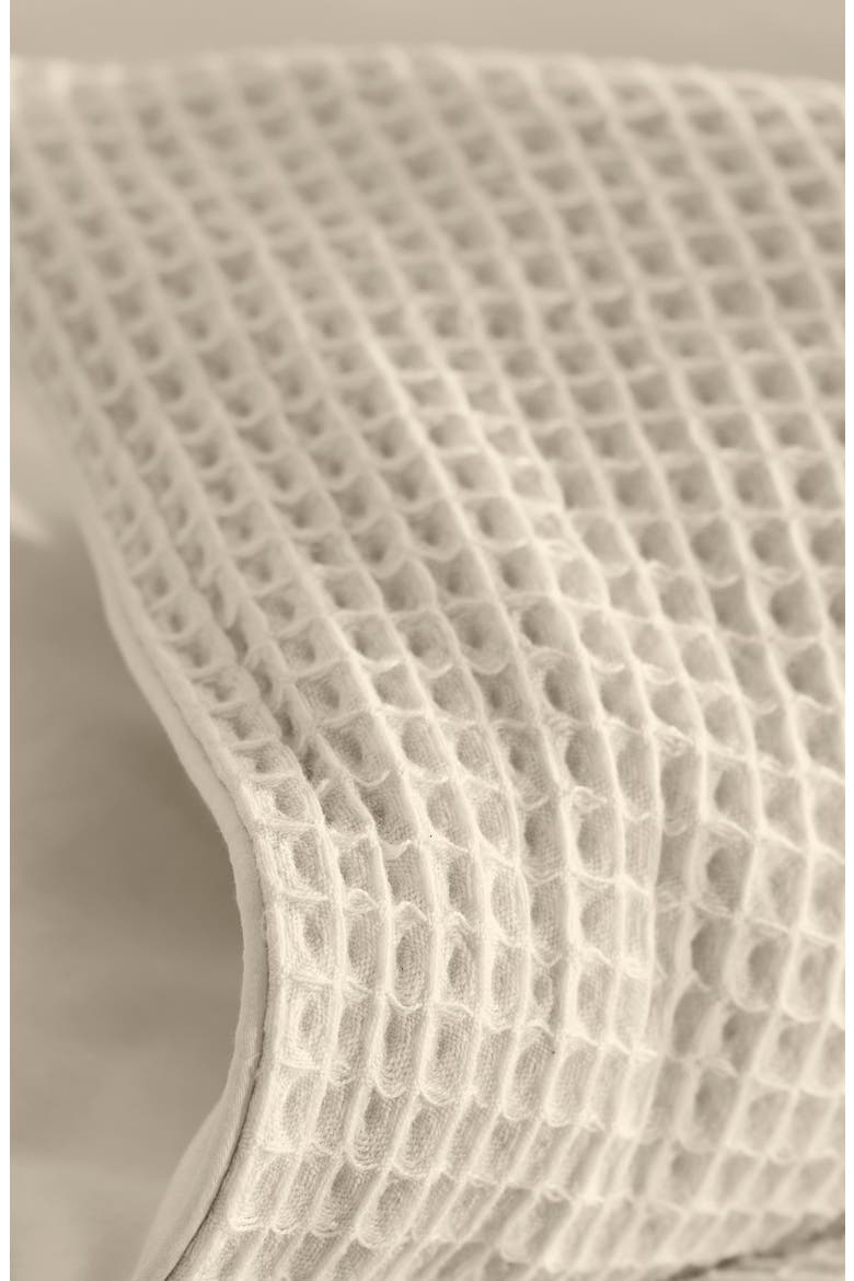 Waffle Weave Organic Cotton Duvet Cover & Sham Set, Alternate, color, NATURAL