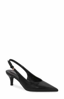 BERNESS Clarabelle Pointed Toe Slingback Pump