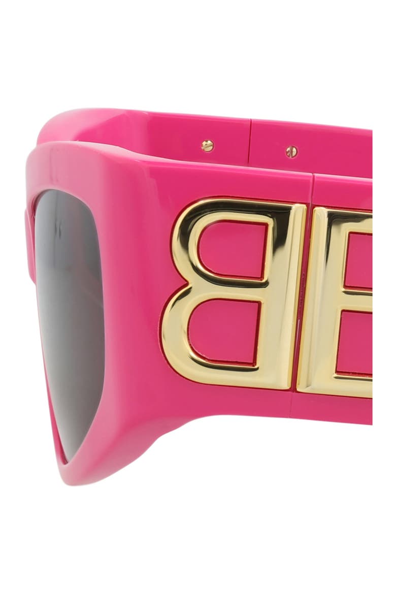57mm Cat Eye Sunglasses, Alternate, color, PINK PINK GREY