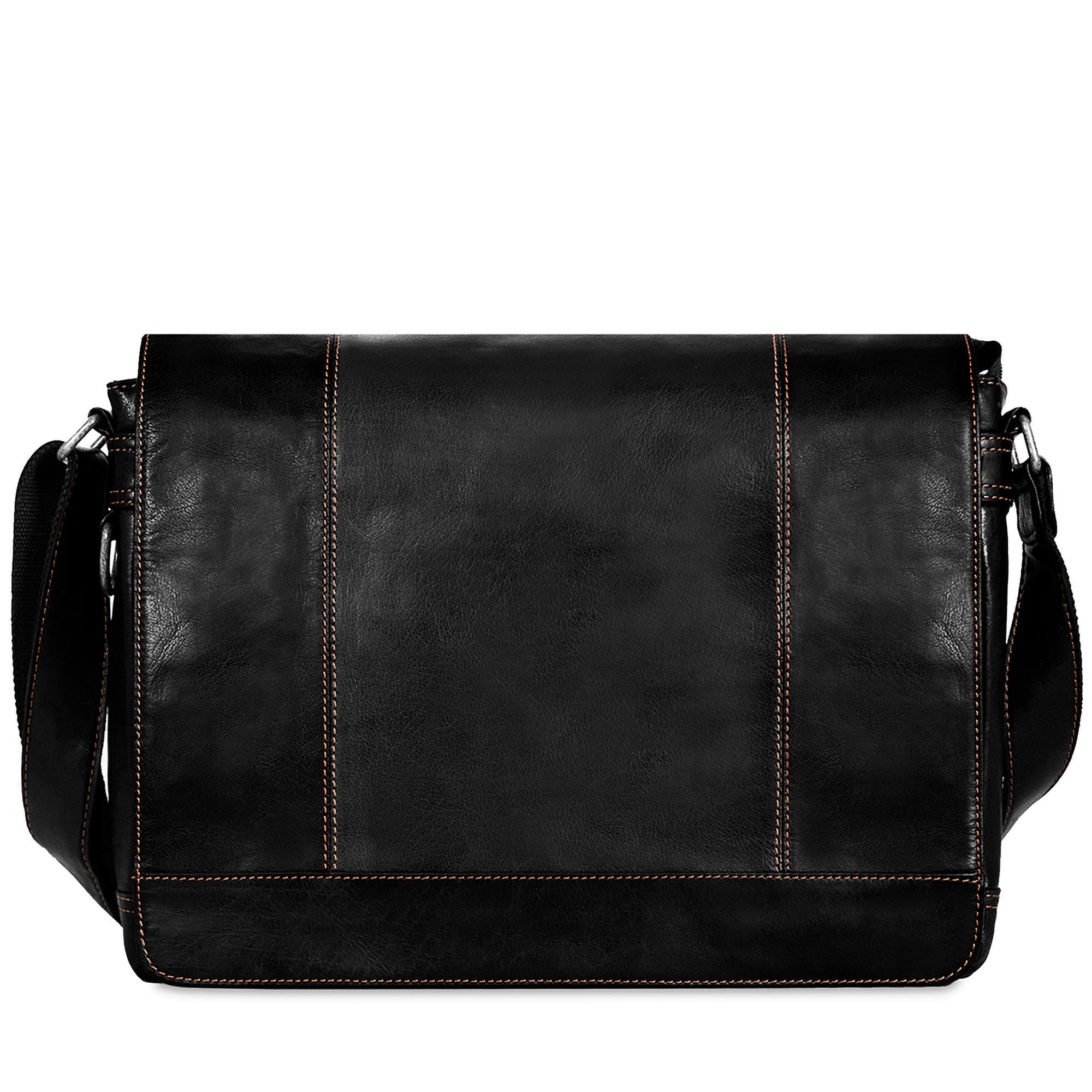 Voyager Full-Size Messenger Bag, Main, color, Black