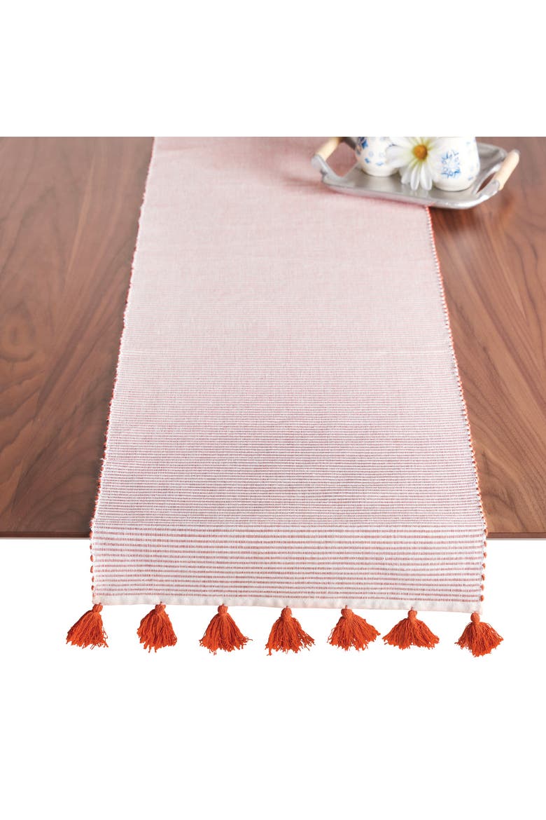 Brett Canyon Table Runner, Alternate, color, Orange