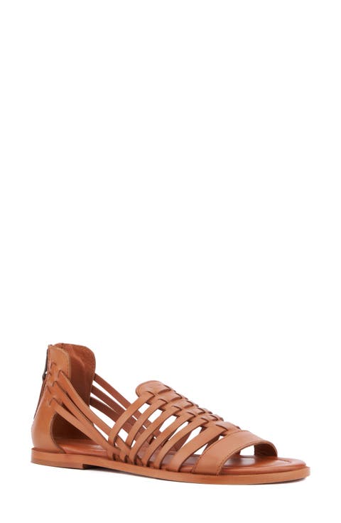 Keira Woven Flat Sandal (Women)