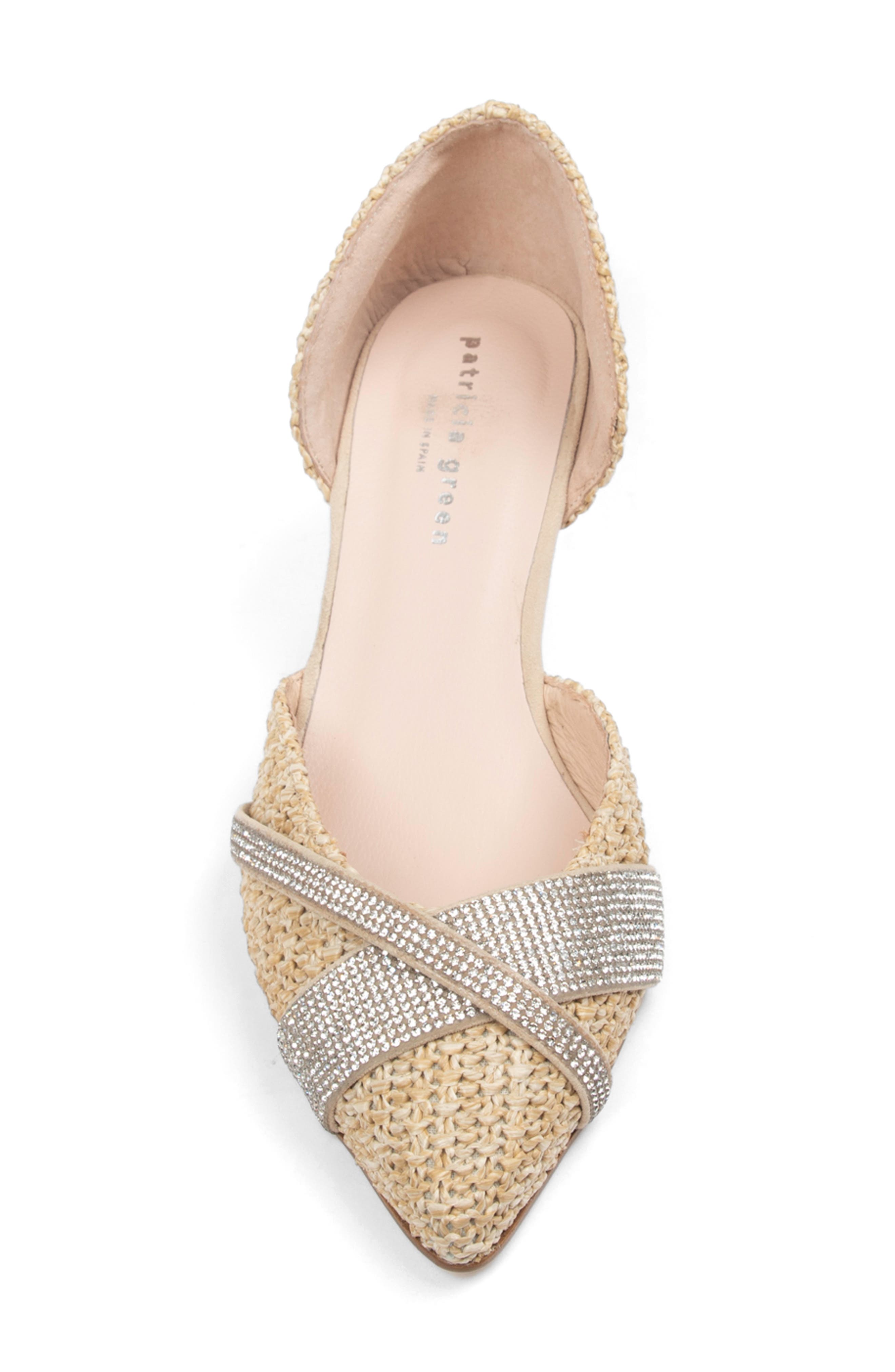 Milan d'Orsay Pump, Alternate, color, NATURAL RAFFIA
