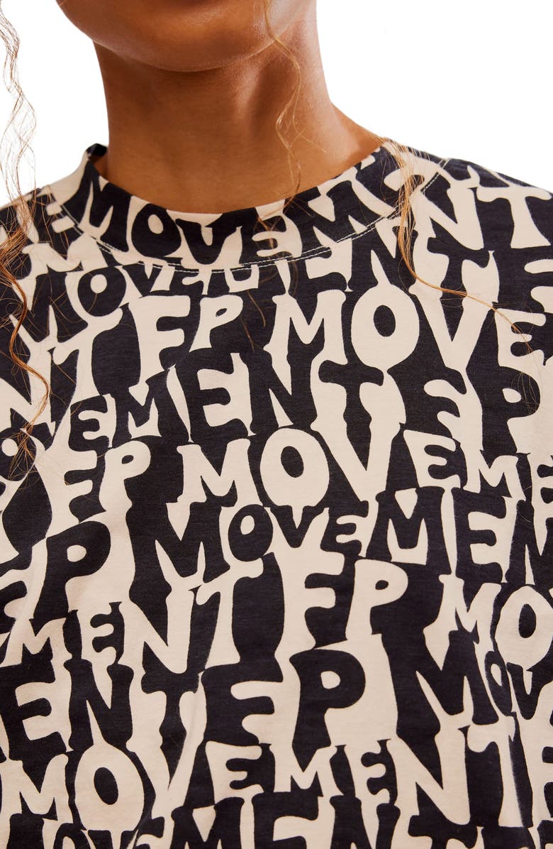 Free People FP Movement Inspire Logo Print Top, Alternate, color,