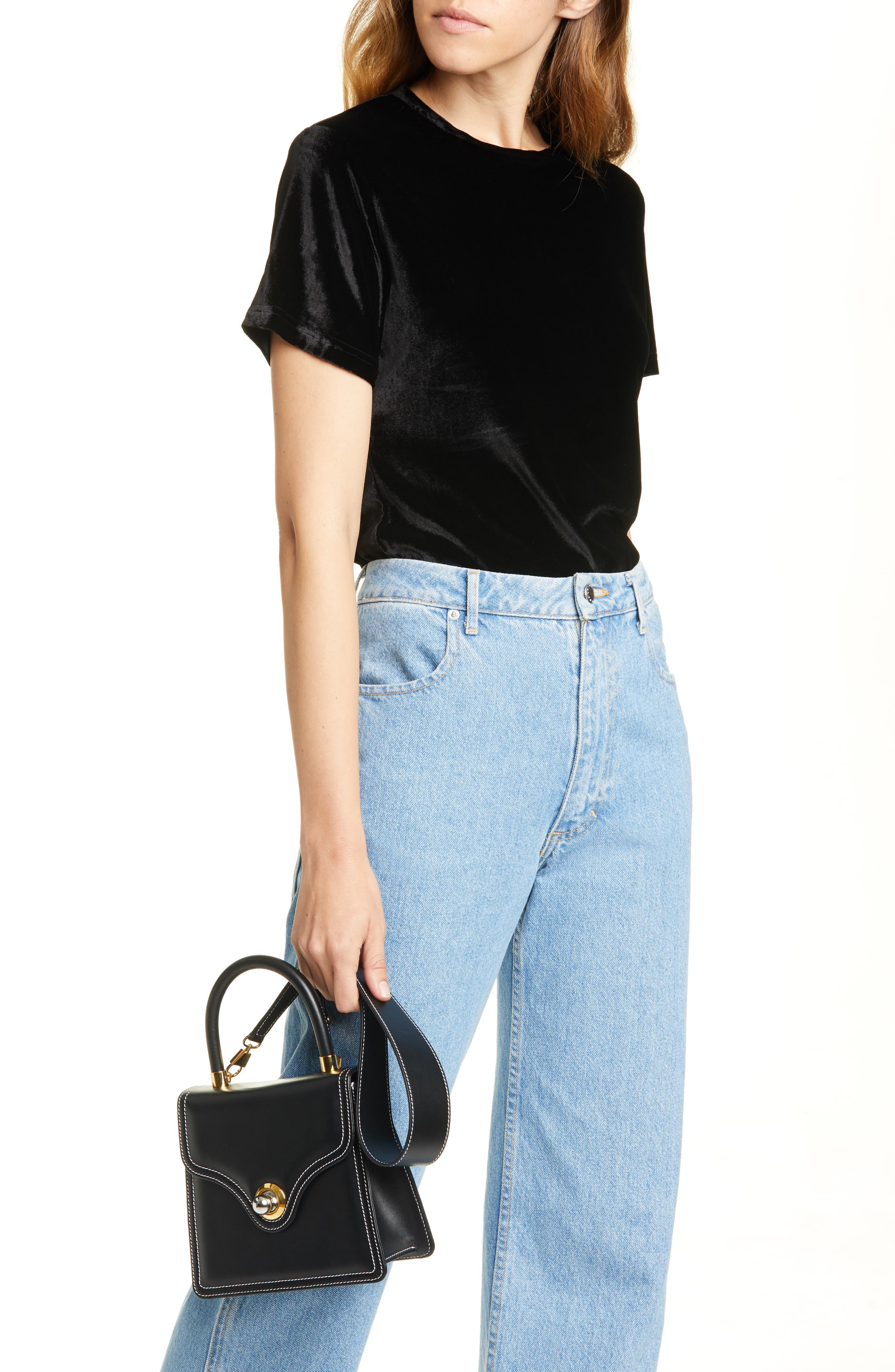 Ratio et Motus Lady Leather Shoulder Bag, Alternate, color, 