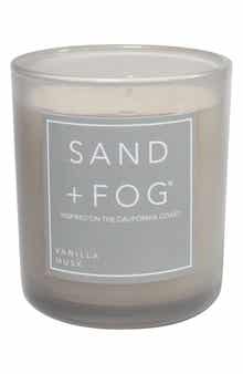 Vanilla Musk Scented Glass Jar Candle