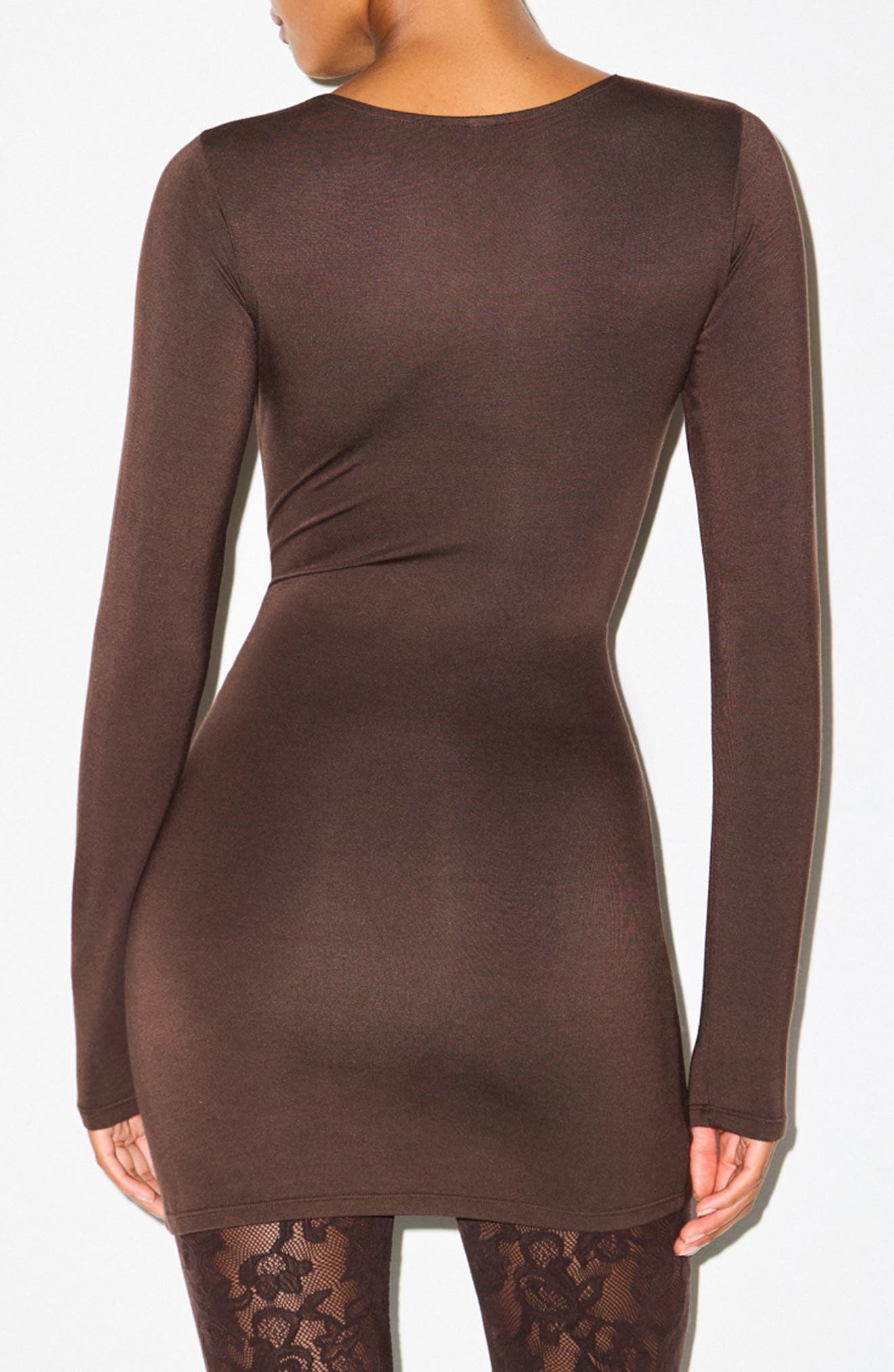 Smooth Layers Crewneck Long Sleeve Minidress - image 4