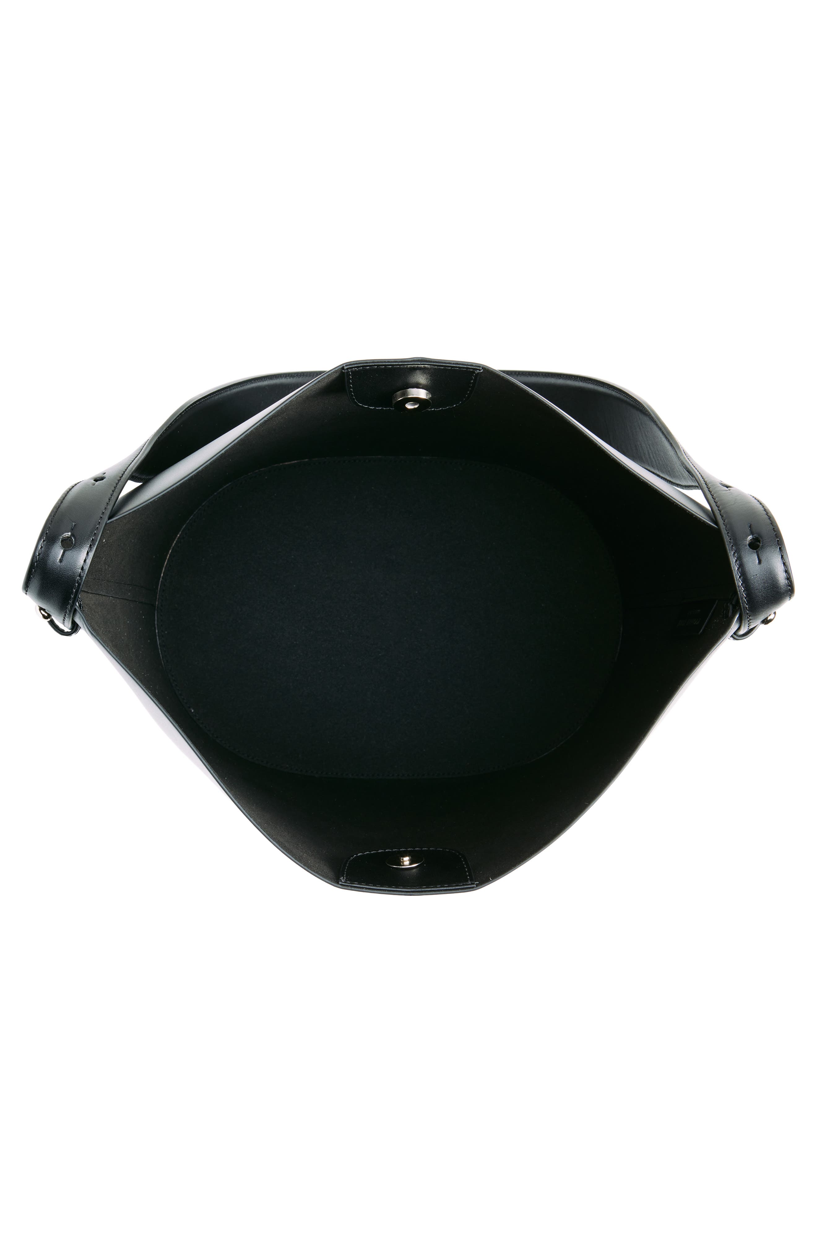 Yvonne Koné Leo Leather Bucket Bag, Alternate, color, 