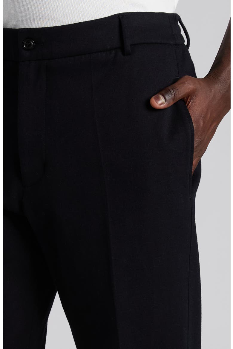 Tailored Cotton Blend Pants, Alternate, color, NIGHT SKY