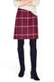 selected Post Box Red And Navy Check
