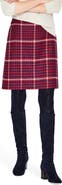 Boden British Tweed Wool Mini Skirt