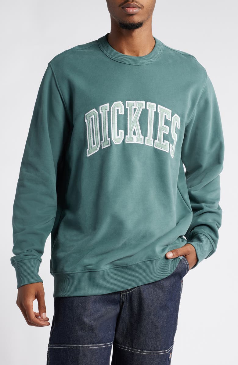 Dickies Appliqué Graphic Sweatshirt, Main, color, 
