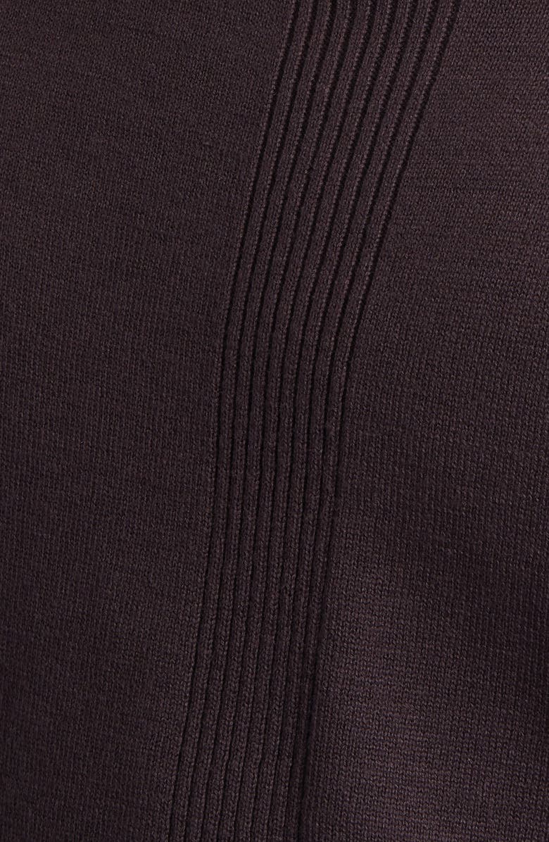 KIKO KOSTADINOV Vig Multi Collar Wool & Silk Sweater, Alternate, color, Dark Brown/ Pine/ Lilac