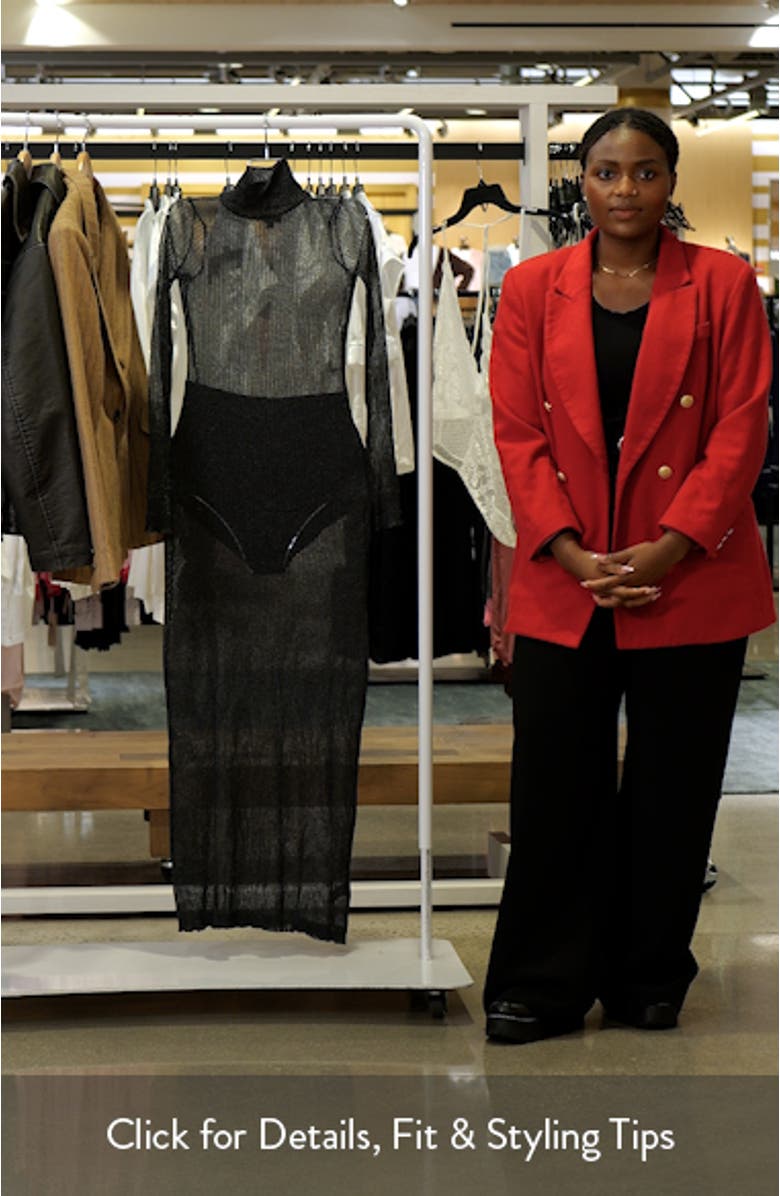 Vilas Long Sleeve Sweater Dress with Shorts, sales video thumbnail