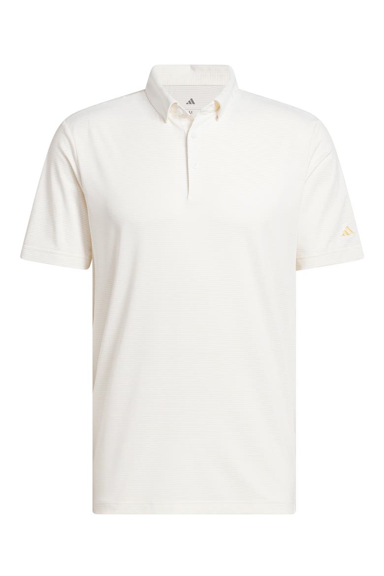 Ultimate Pencil Stripe Performance Golf Polo, Alternate, color, WHITE/ SEMI ICE TANGERINE