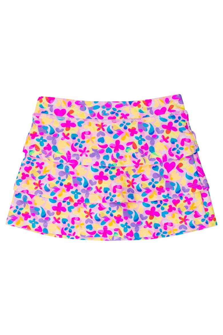 Girls Active Skort, Alternate, color, Vibrant Neon