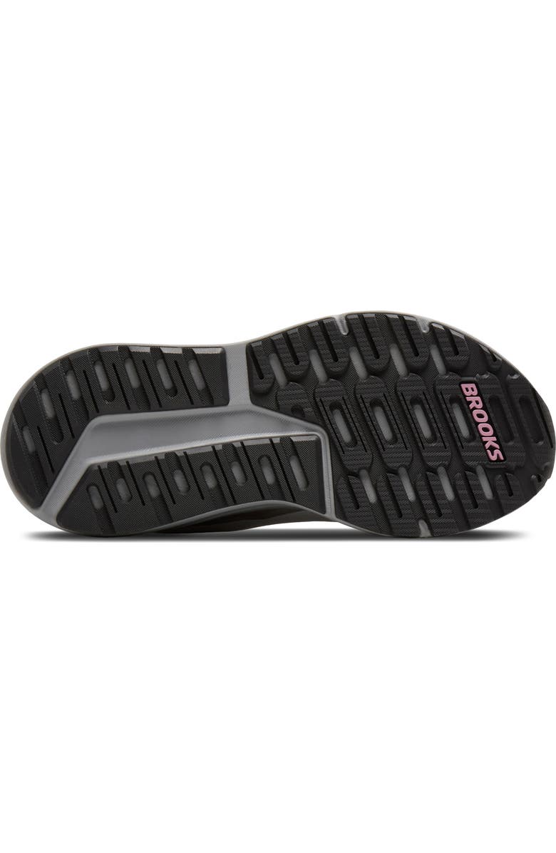 Brooks Ariel GTS 26 Running Shoe, Alternate, color, Oyster Mushroom/ Alloy/ Pink