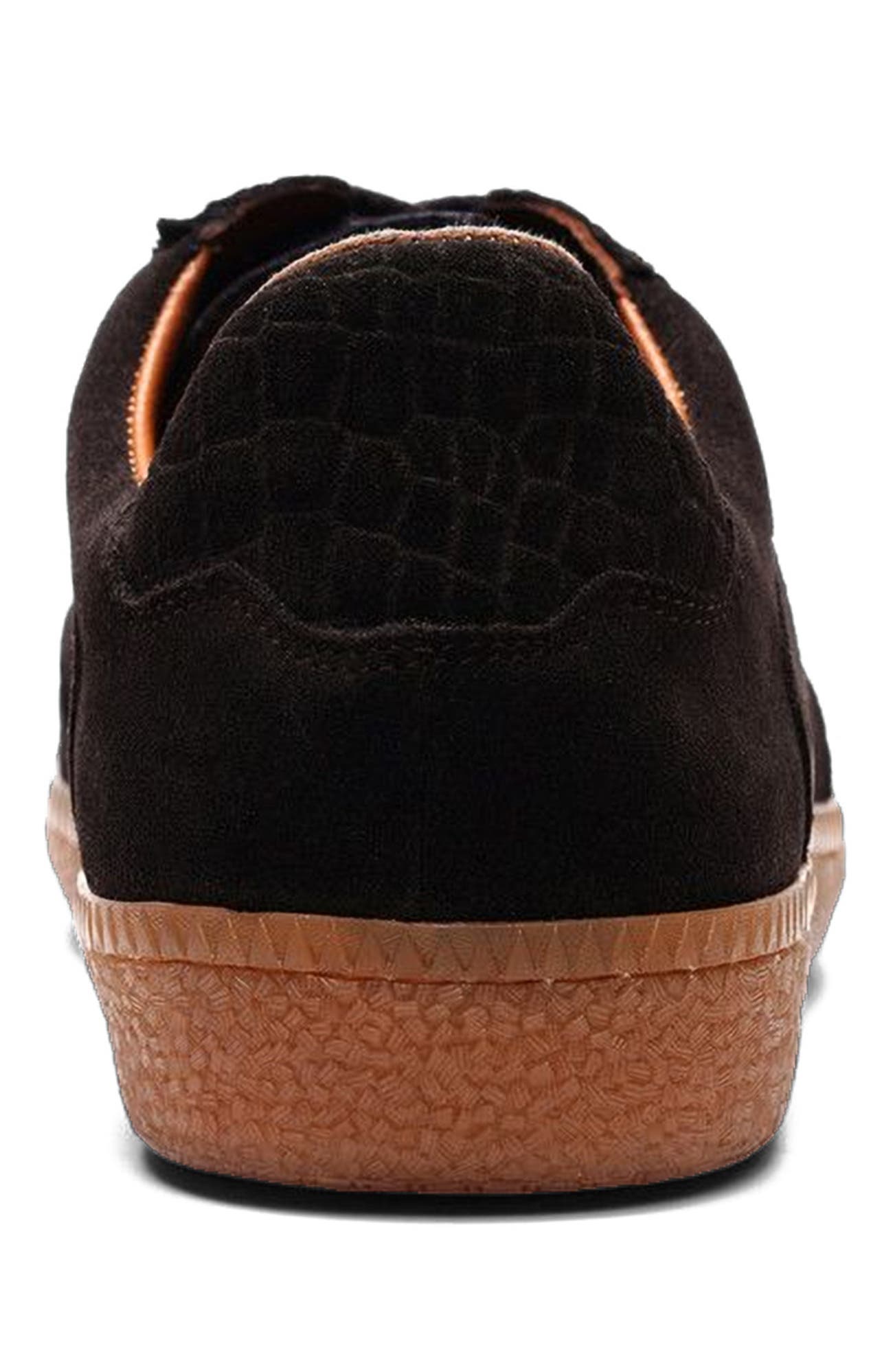 CARLOS SANTANA Crosby Sneaker, Alternate, color, Coffee Brown Suede