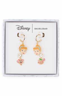 Disney Cinderella and Mice Drop Earrings