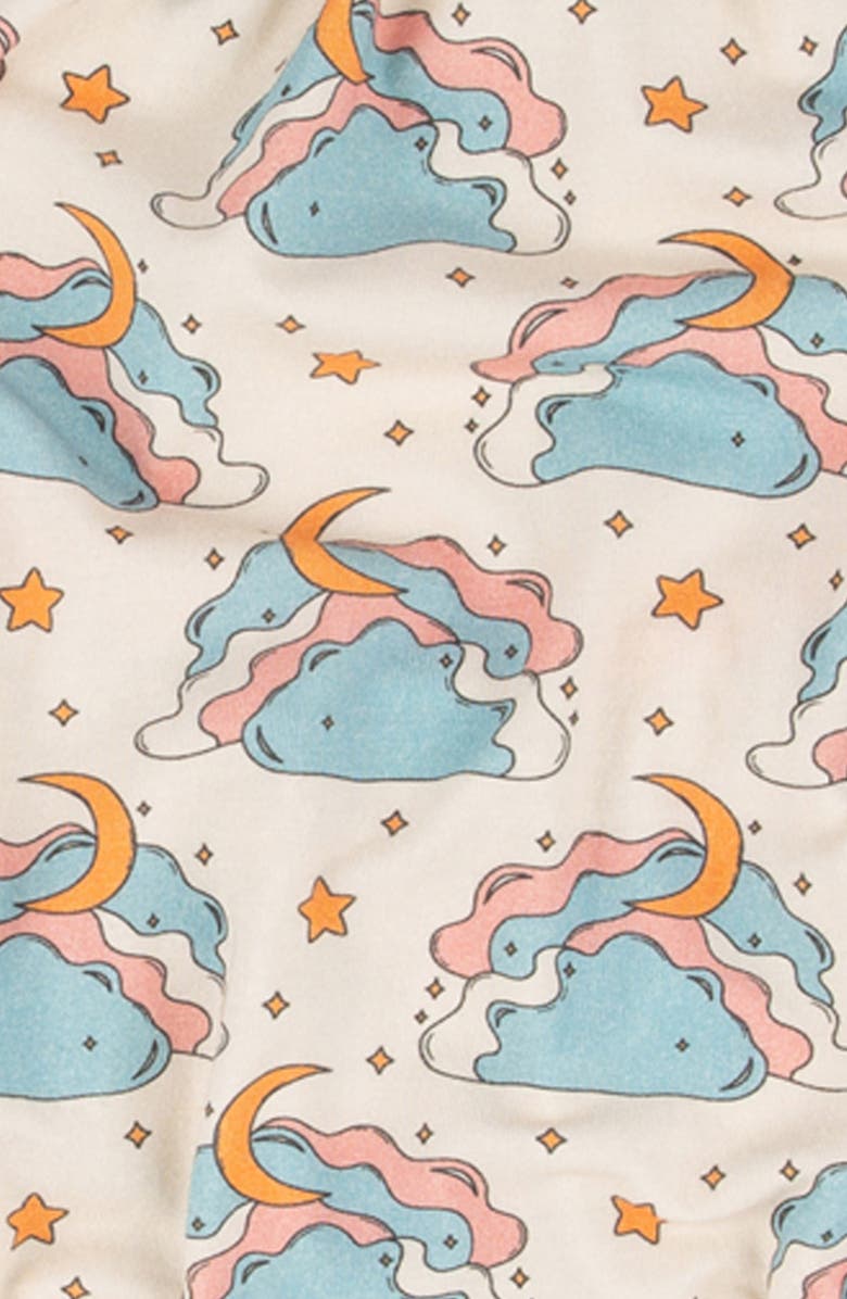 Miki Miette Star Halter Bubble Romper, Alternate, color, Dreamland