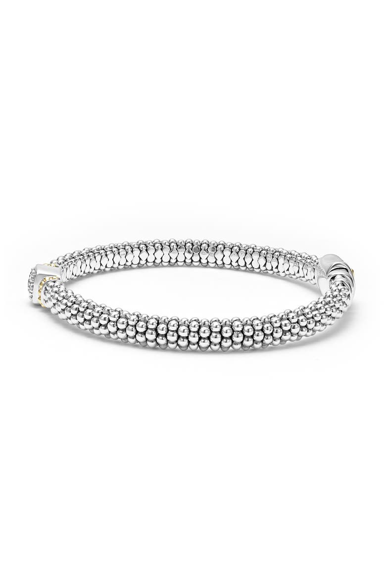 Rittenhouse Pavé Diamond Bracelet, Alternate, color, SILVER