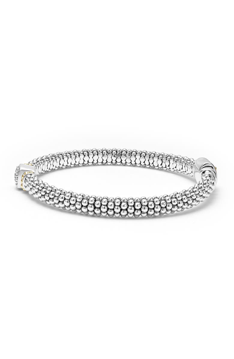 LAGOS Rittenhouse Pavé Diamond Bracelet, Alternate, color, Silver